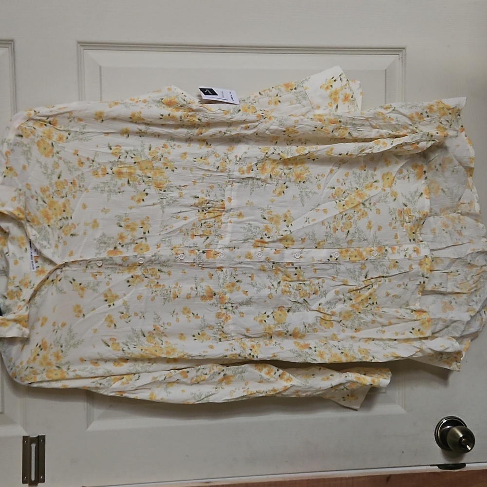 O’Neill Printed Cover Up Dress: CAMI TATIANNA PRINT: FLORAL: NEW WITH TAGS: SZ M